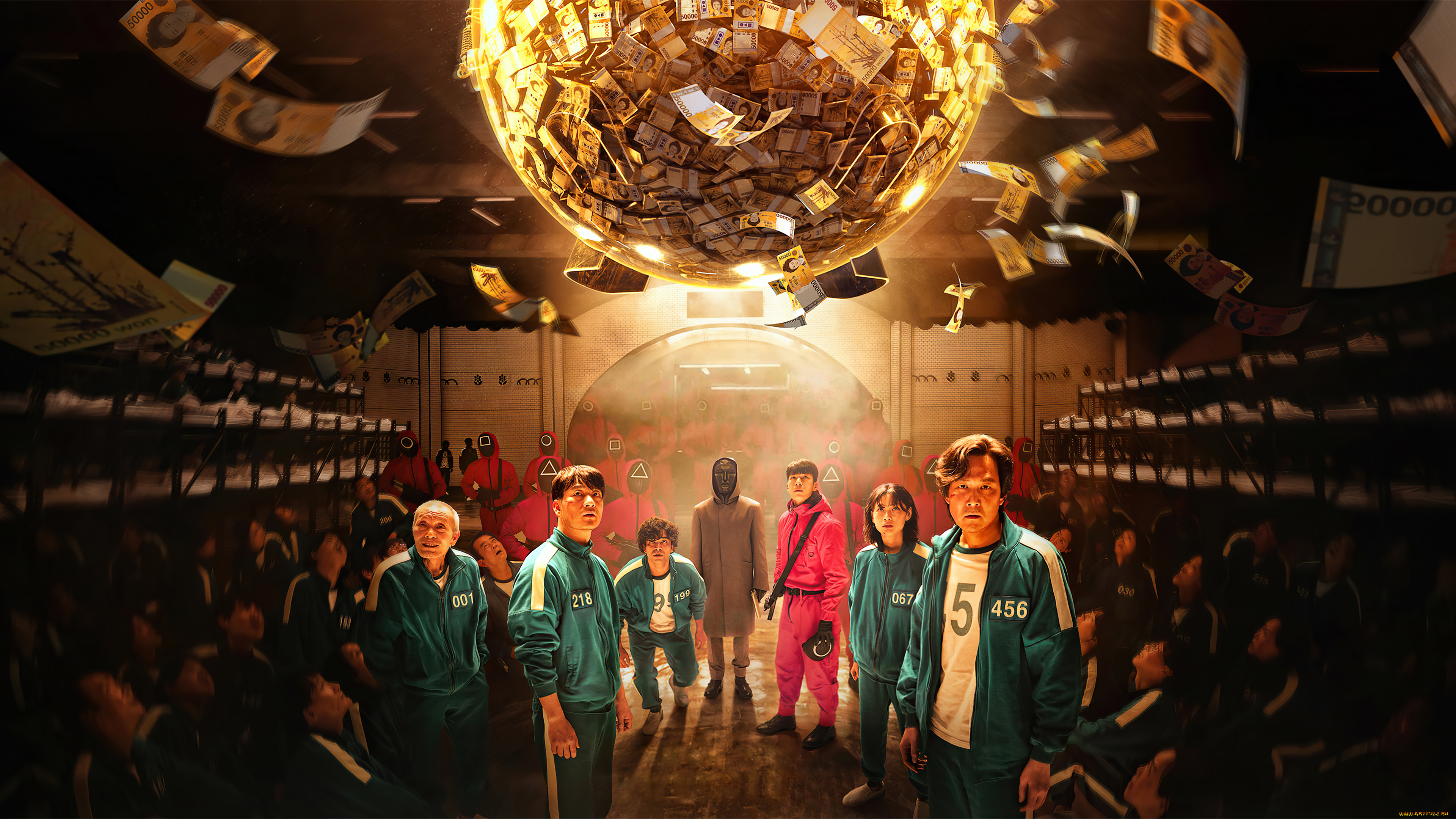 ojingeo, geim, , сериал, 2021, –, , кино, фильмы, сериал, игра, в, кальмара, триллер, драма, дoрама