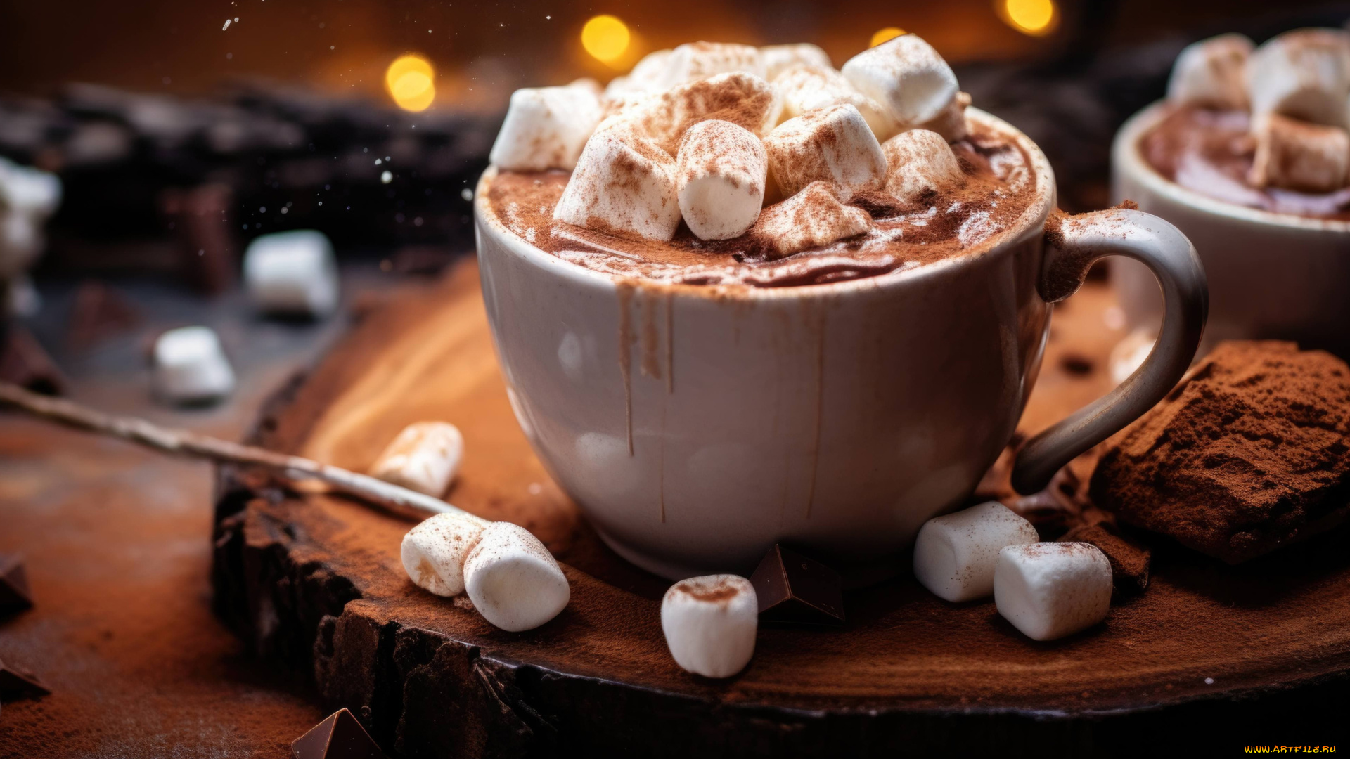 3д, графика, еда-, food, какао