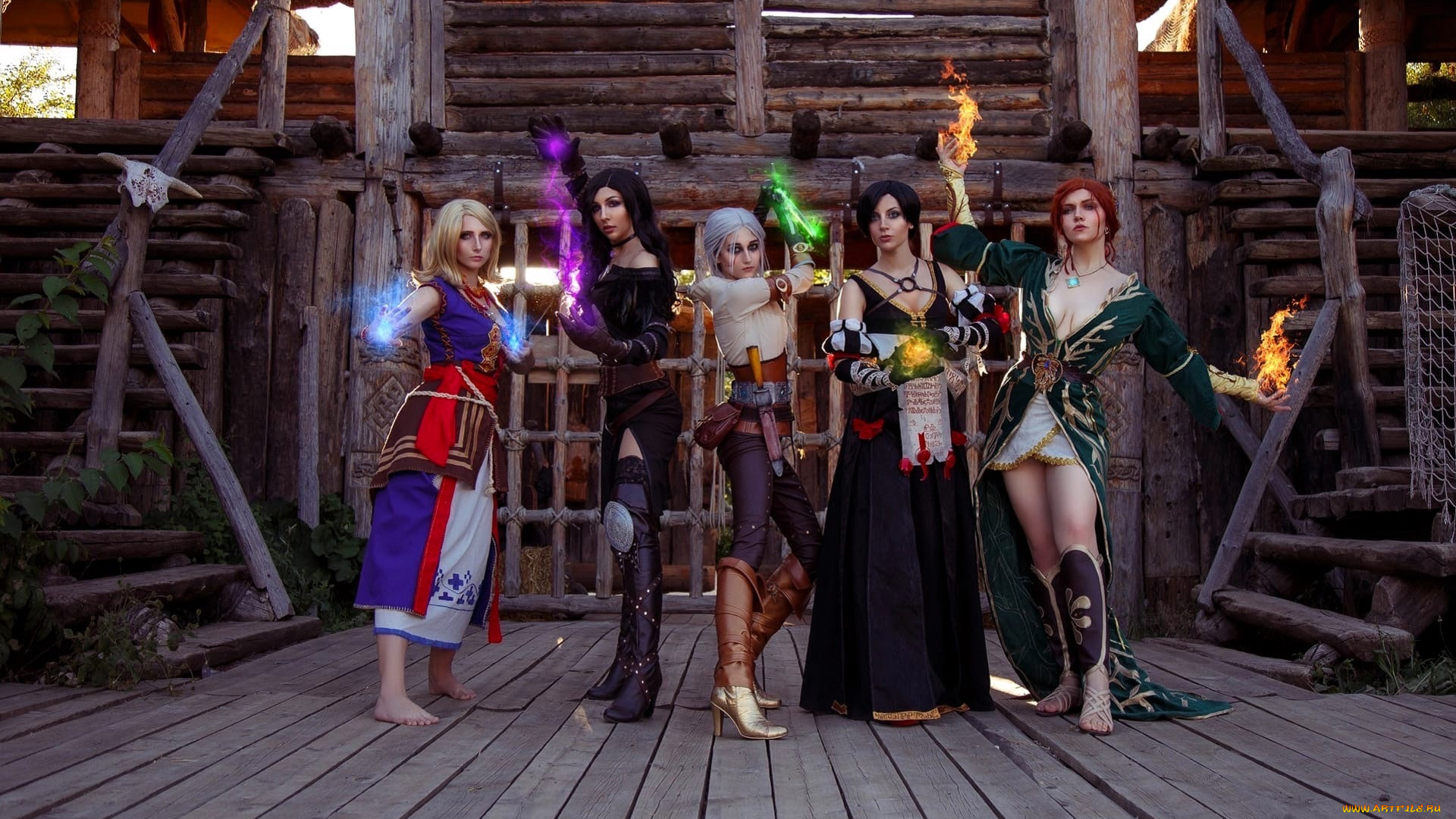 девушки, ольга, кожевникова, , lady, bell, образы, косплей, наряды, костюмы, ведьмы, изба