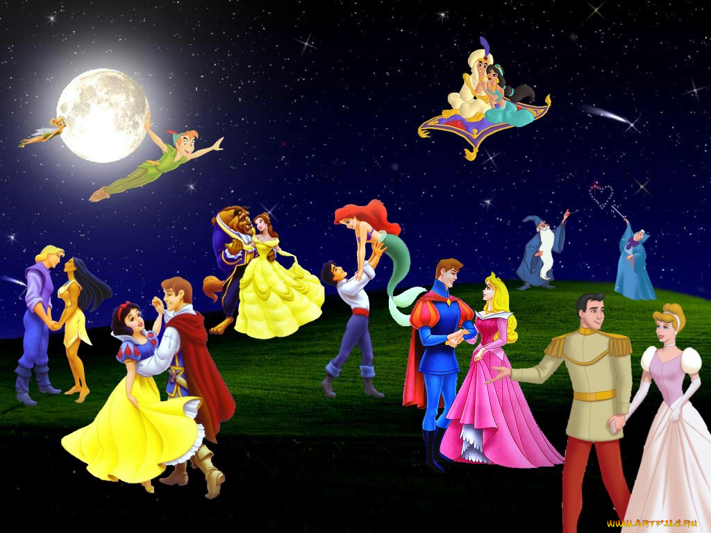 мультфильмы, disney`s, princess