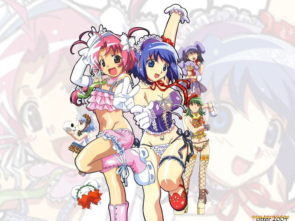 аниме, nurse, witch, komugi, chan