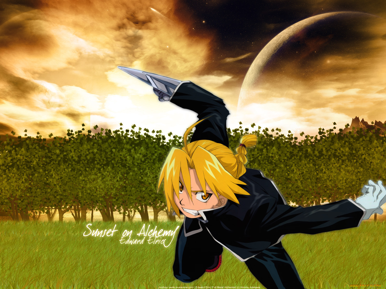 аниме, fullmetal, alchemist