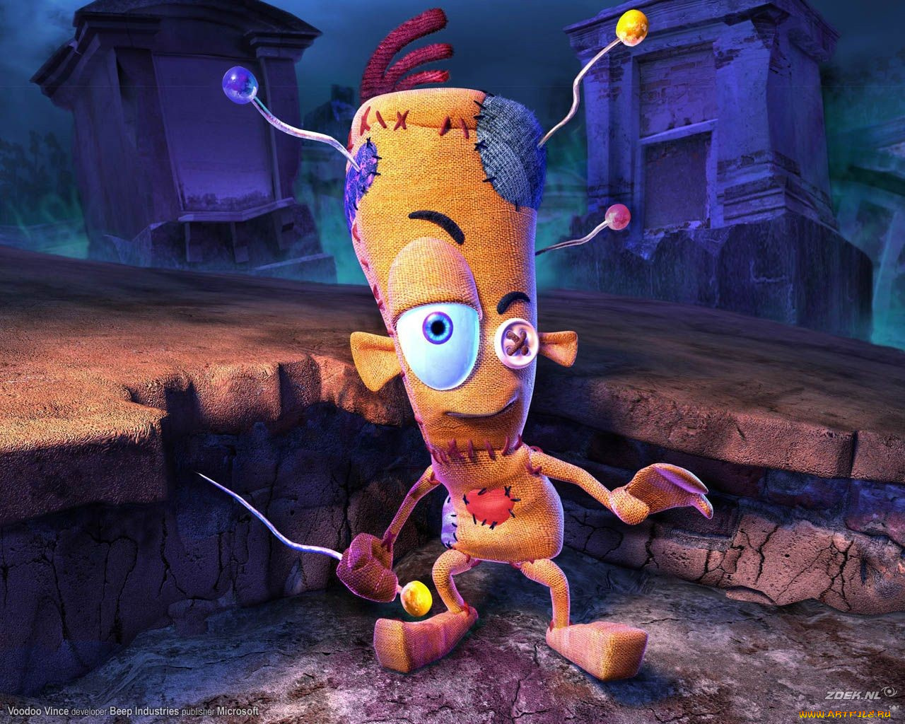 voodoo, vince, видео, игры