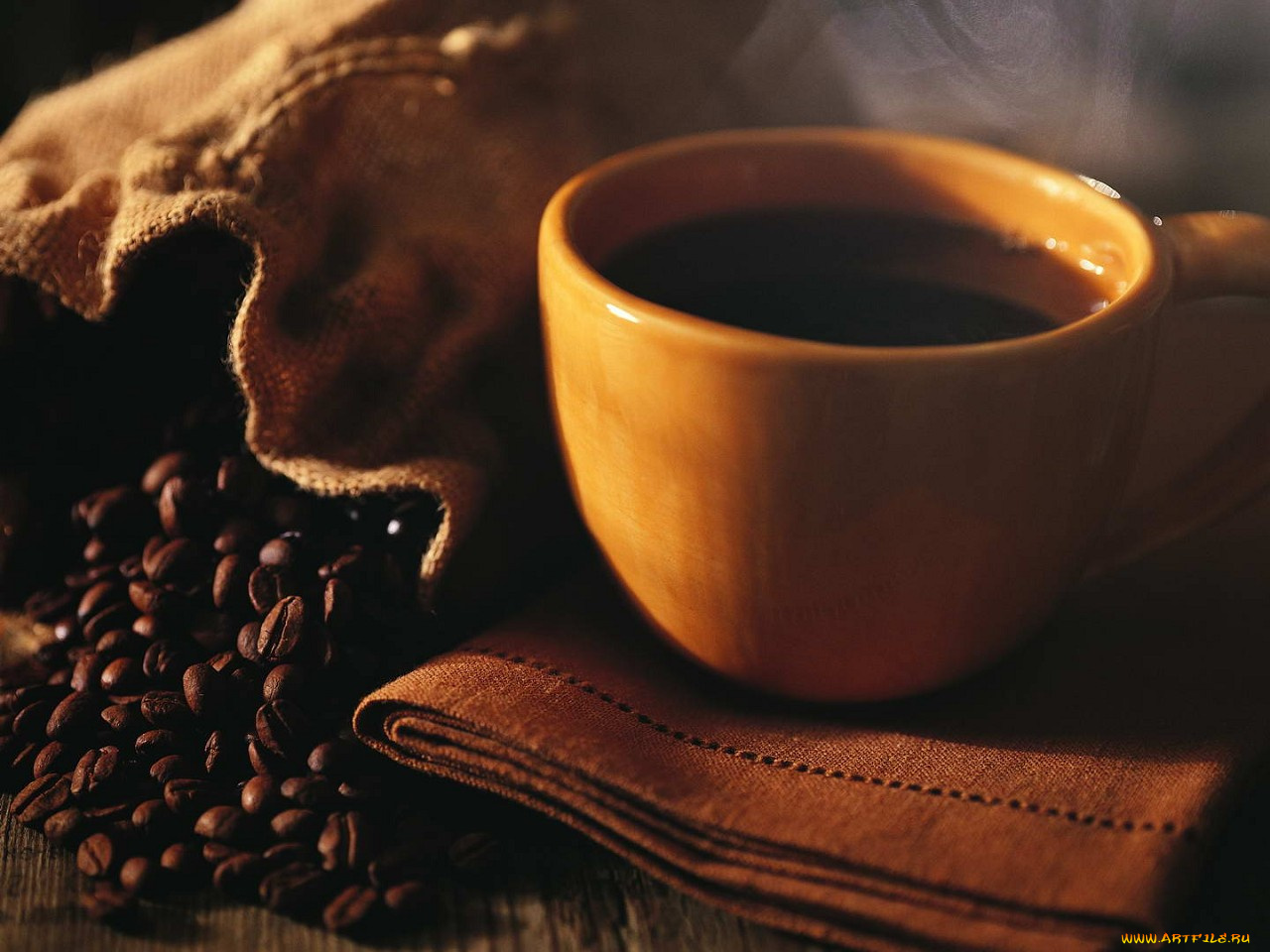 еда, кофе, кофейные, зёрна