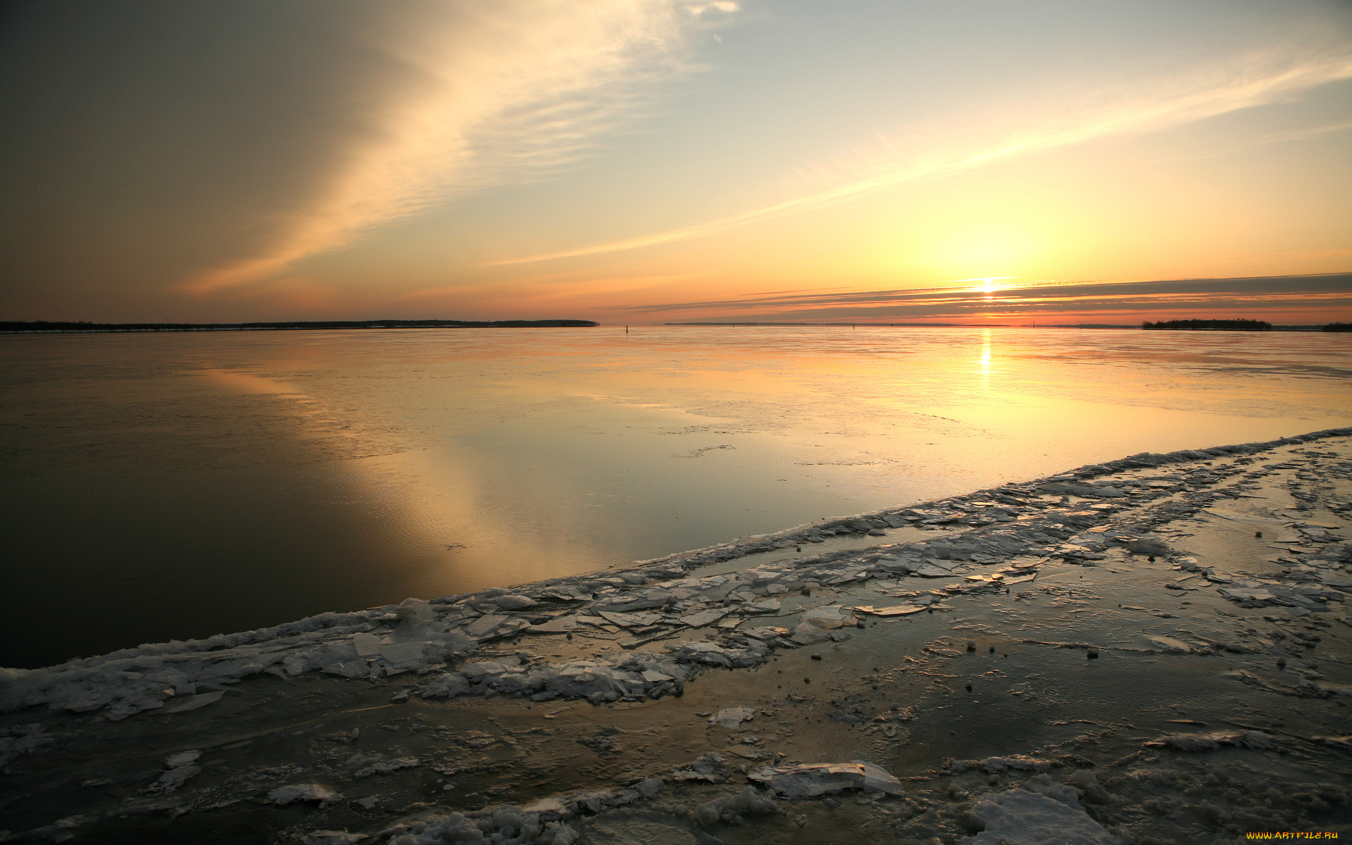 природа, восходы, закаты