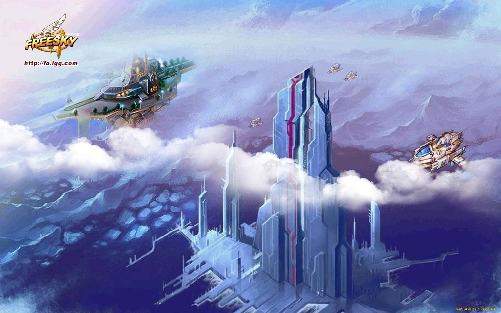 freesky, online, видео, игры