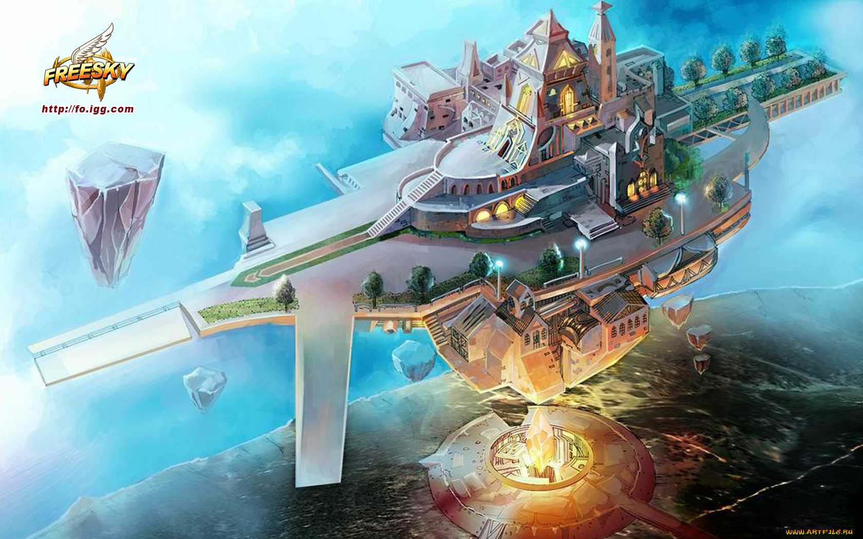 freesky, online, видео, игры