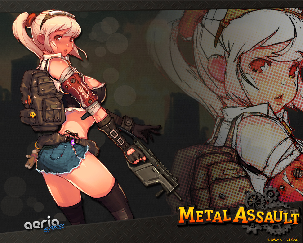 metal, assault, видео, игры