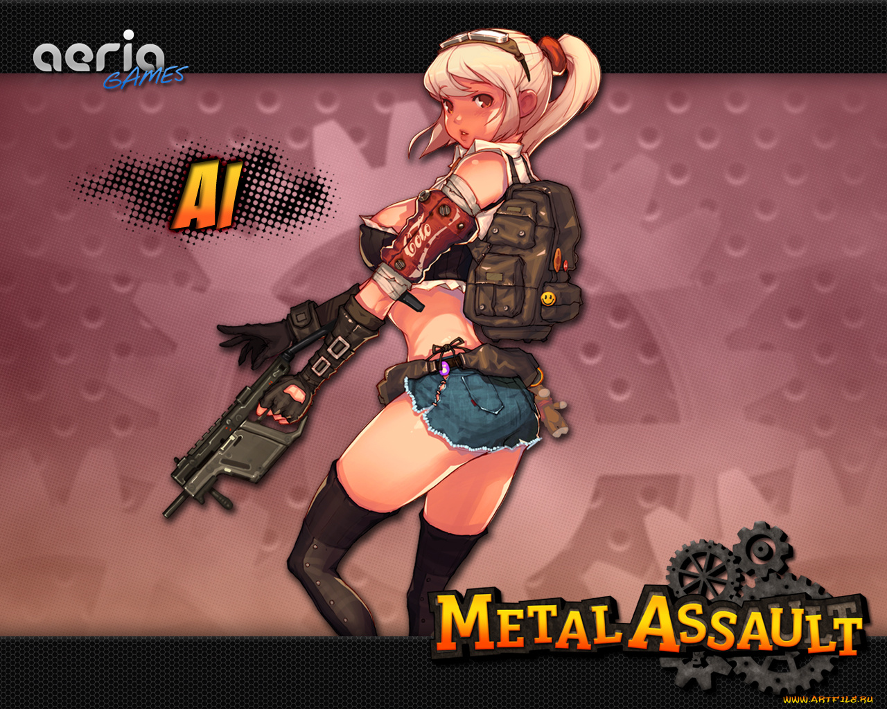 metal, assault, видео, игры