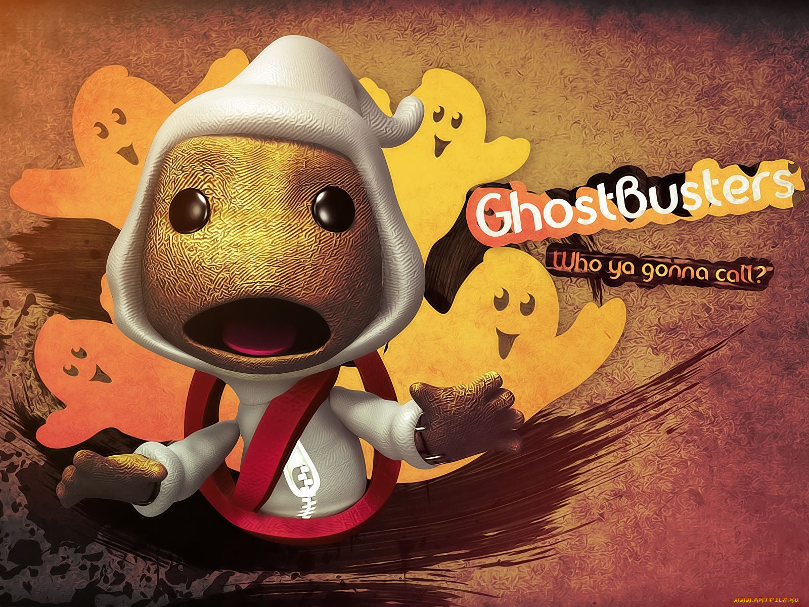 littlebigplanet, ghostbusters, видео, игры