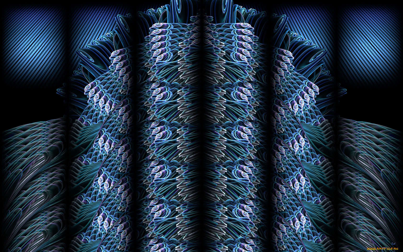 3д, графика, fractal, фракталы