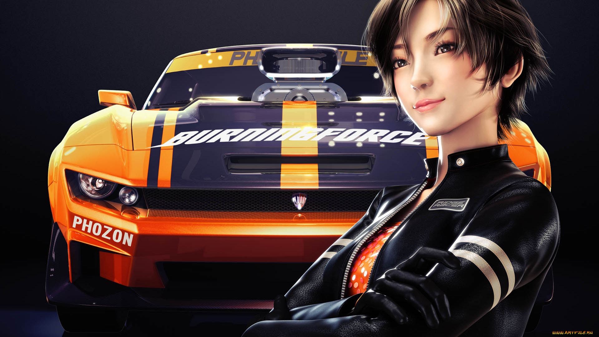 ridge, racer, 3d, видео, игры