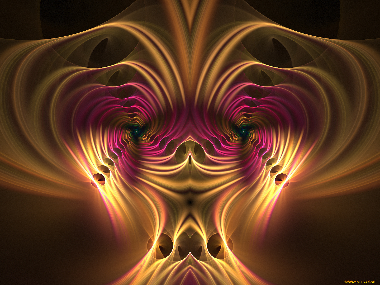3д, графика, fractal, фракталы, цвета, узор