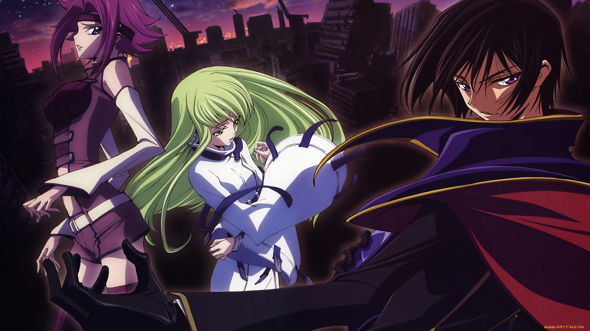аниме, code, geass