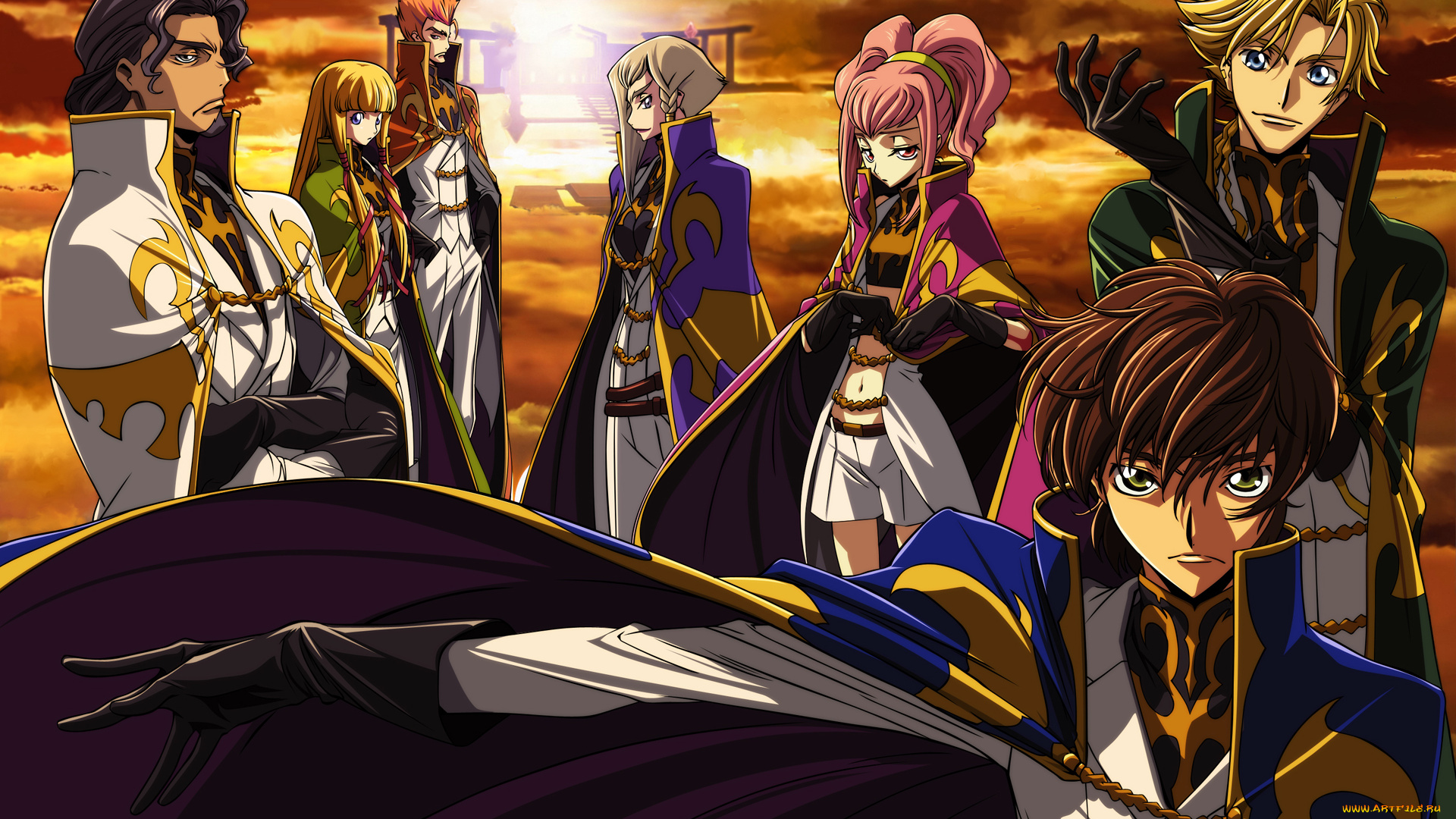 аниме, code, geass