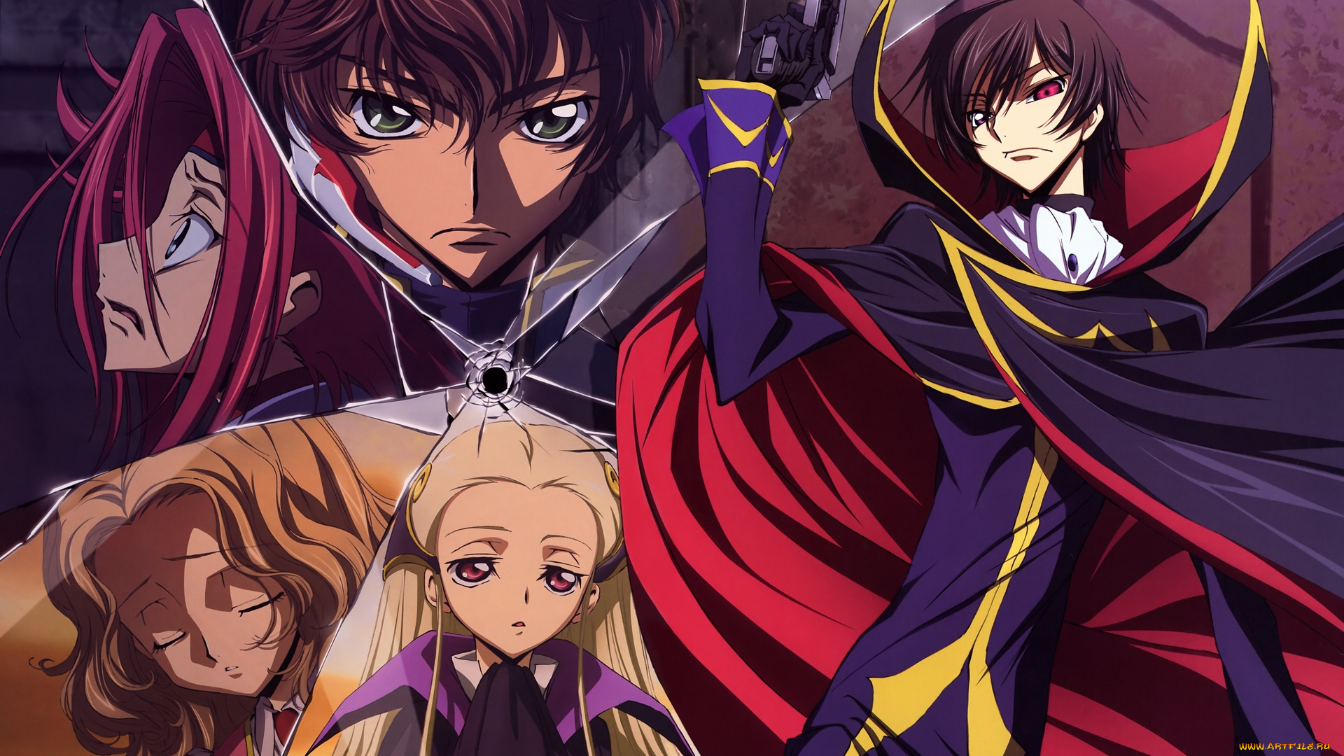 аниме, code, geass