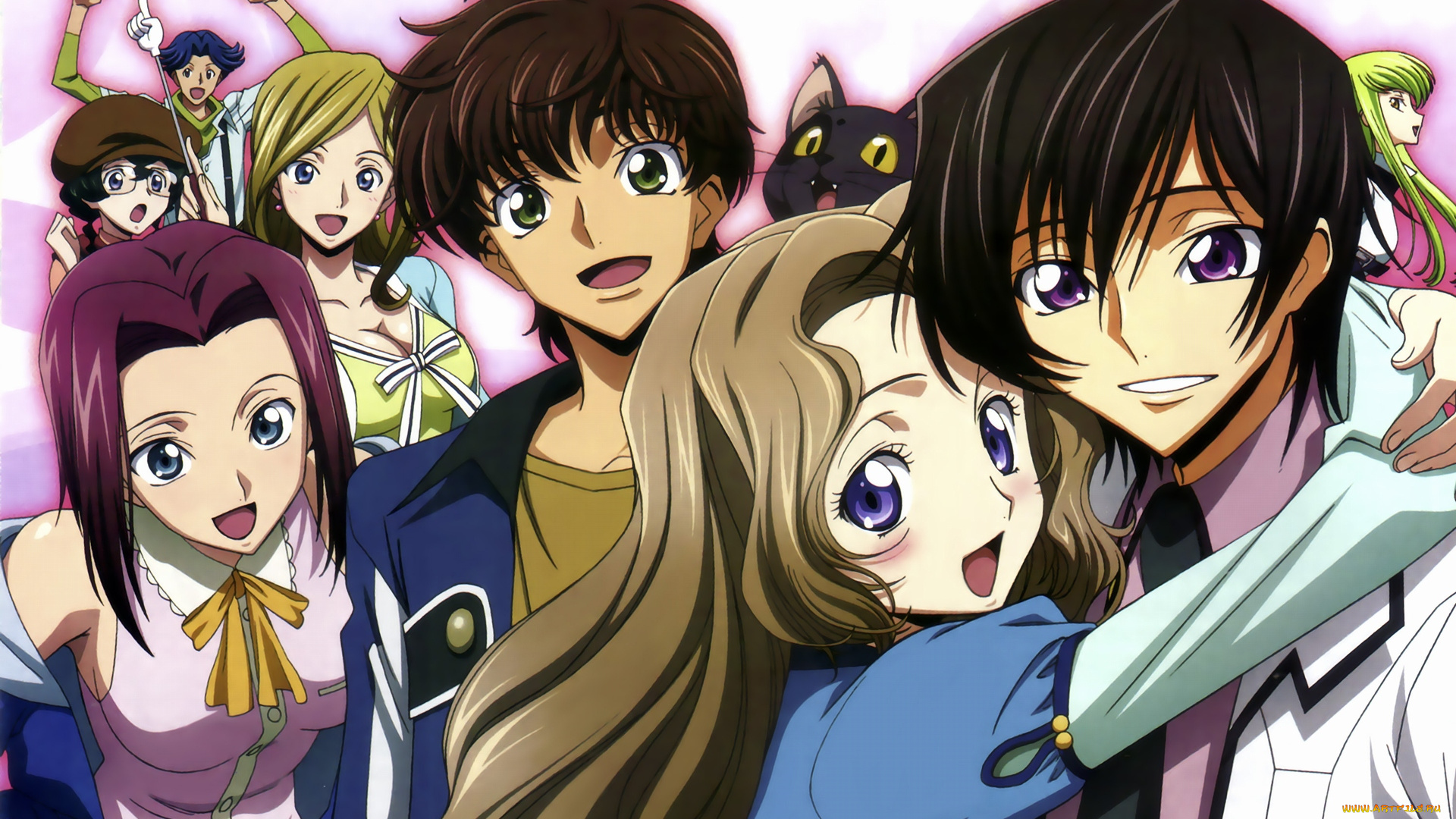аниме, code, geass