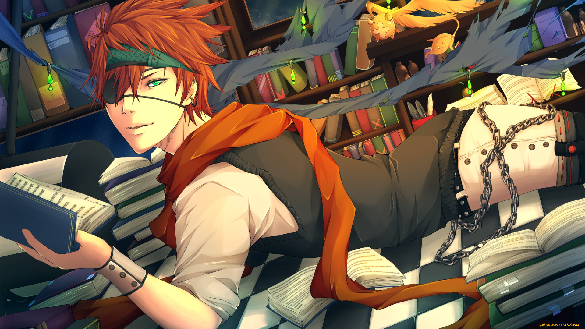 аниме, gray, man, d, lavi