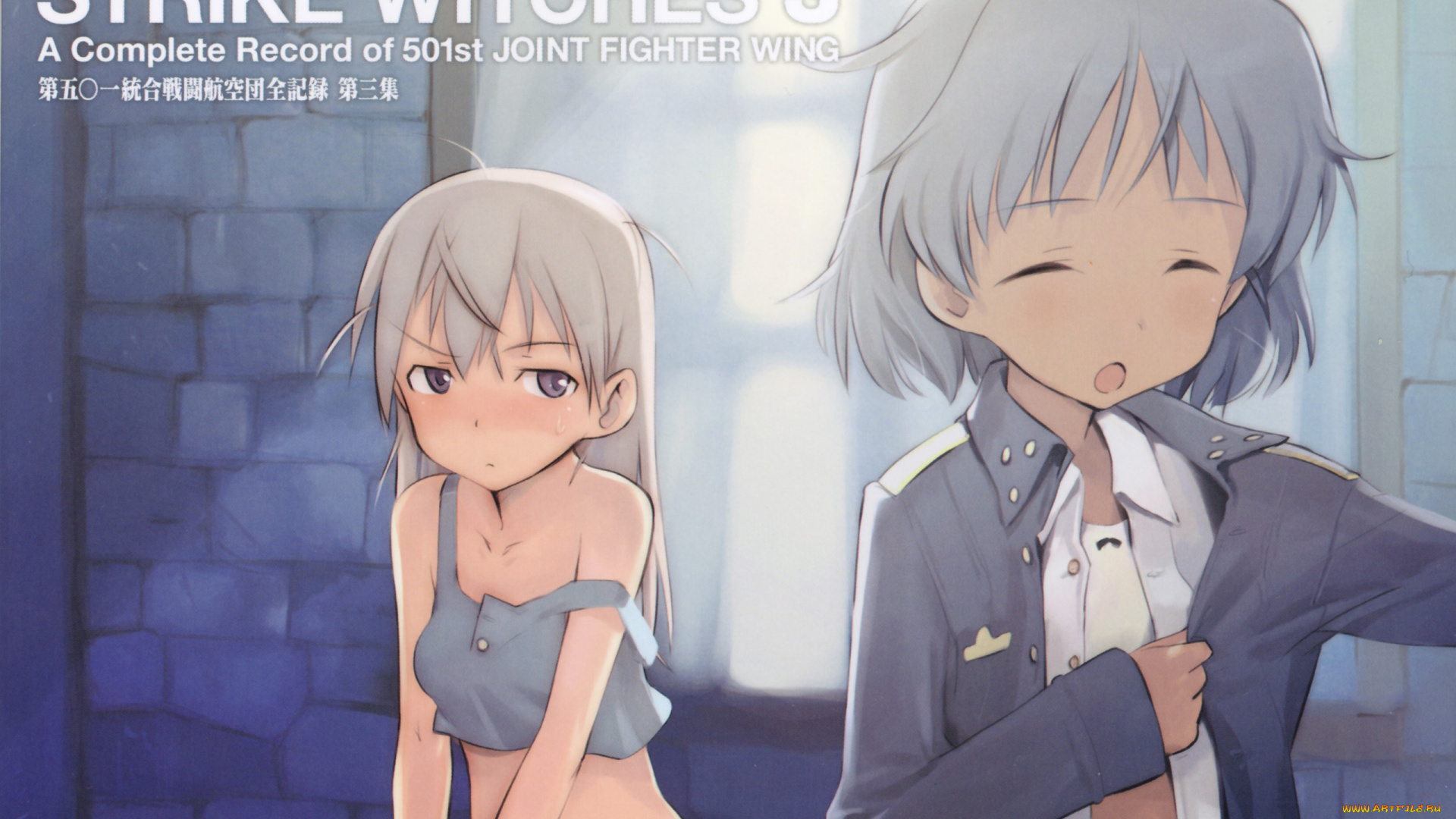 аниме, strike, witches