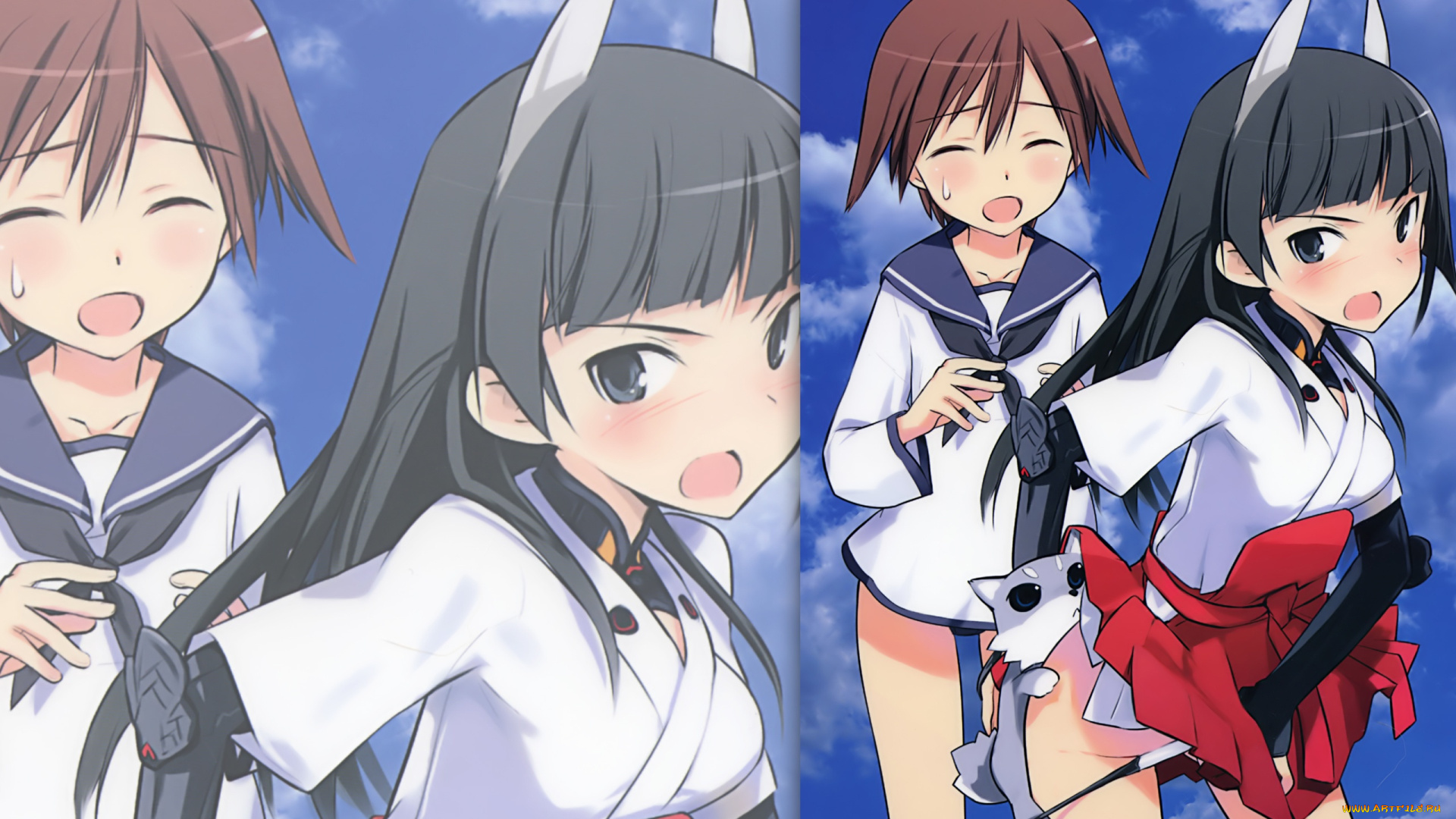 аниме, strike, witches