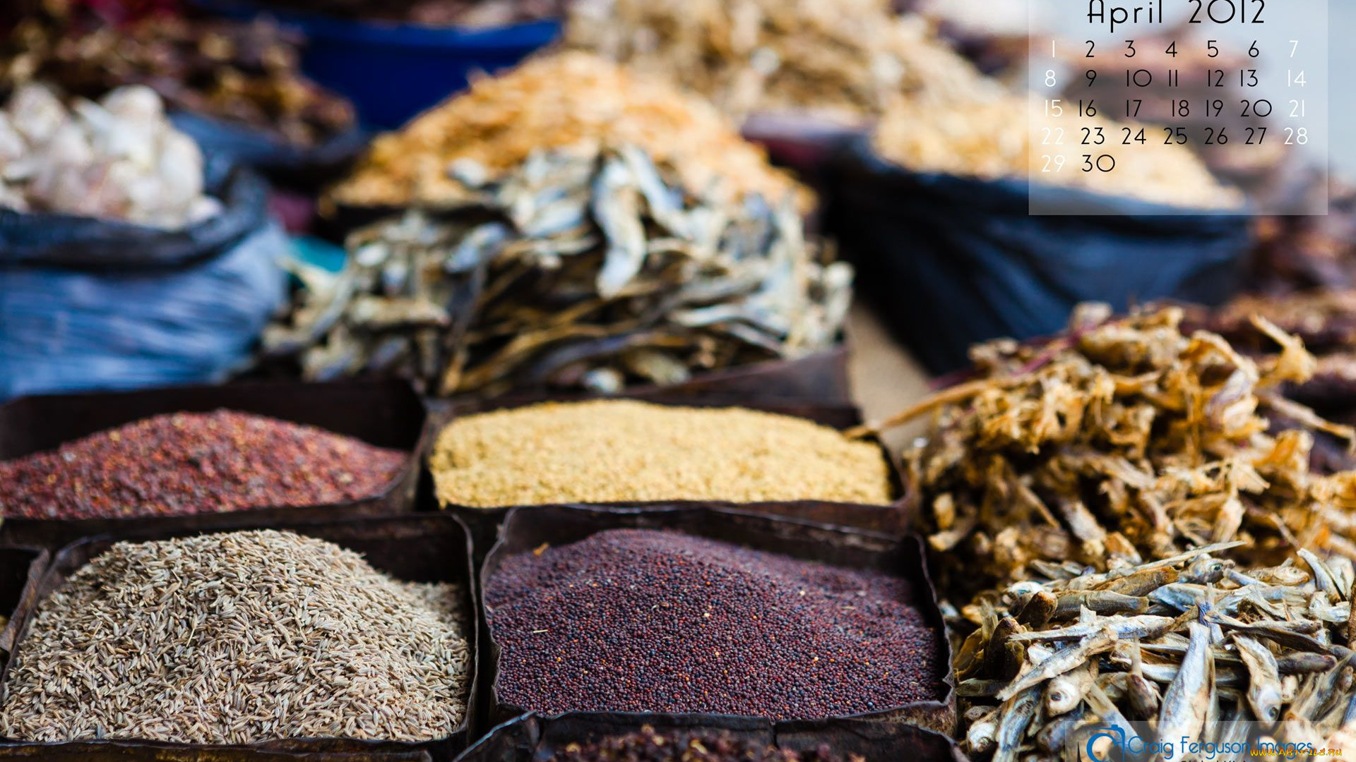 календари, еда, специи, мешки