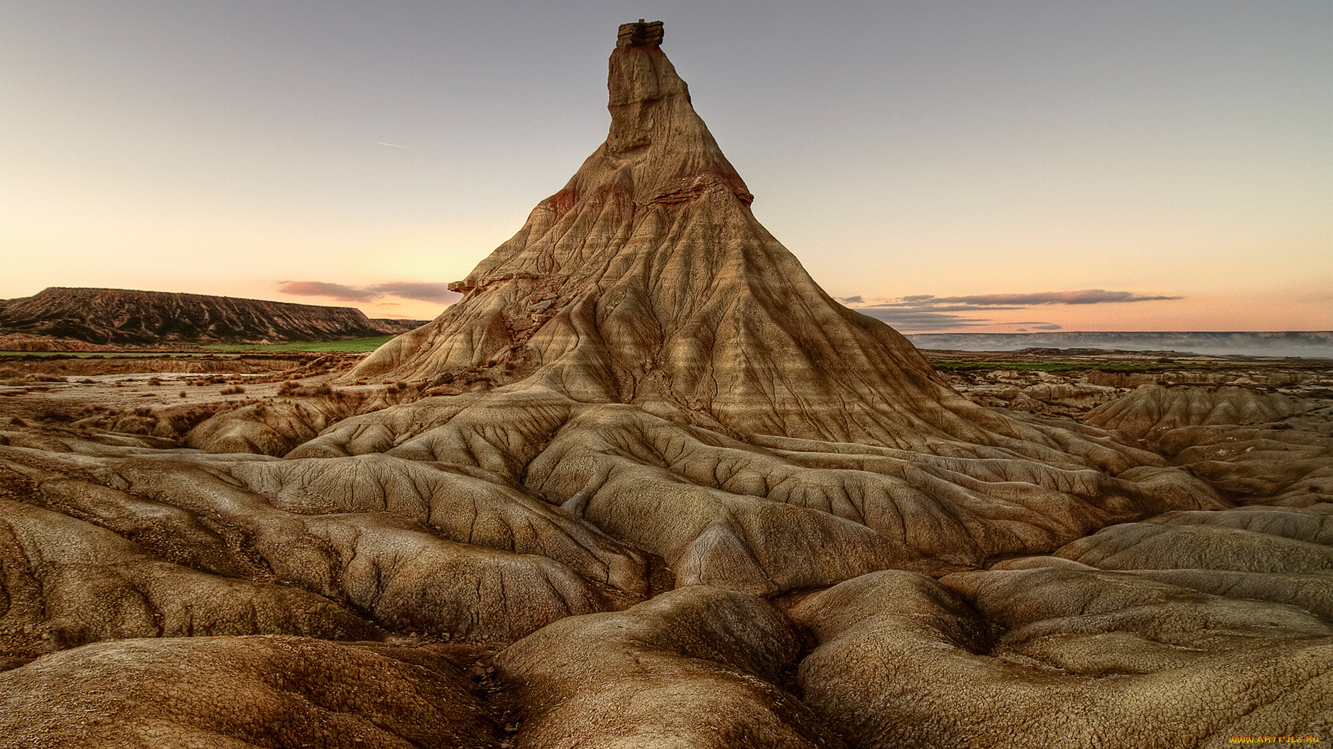 природа, горы, гора, скала, долина