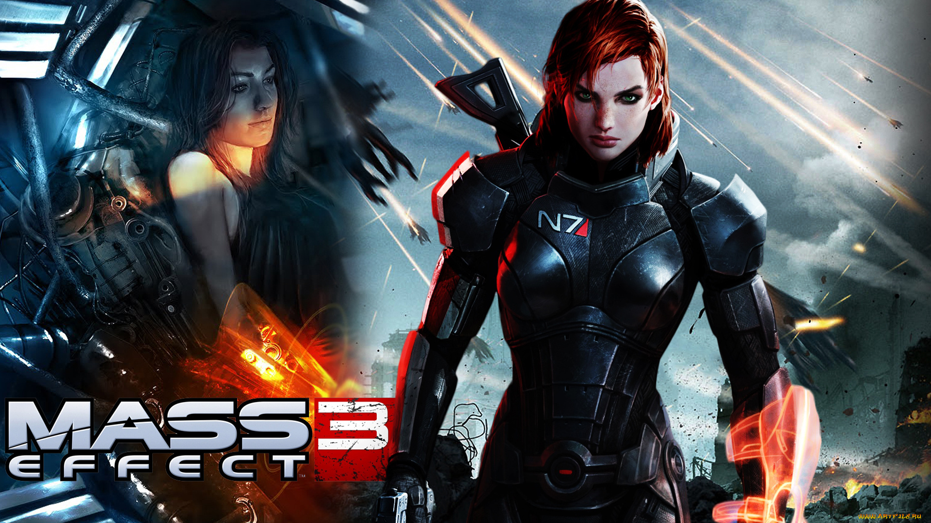 видео, игры, mass, effect, 3