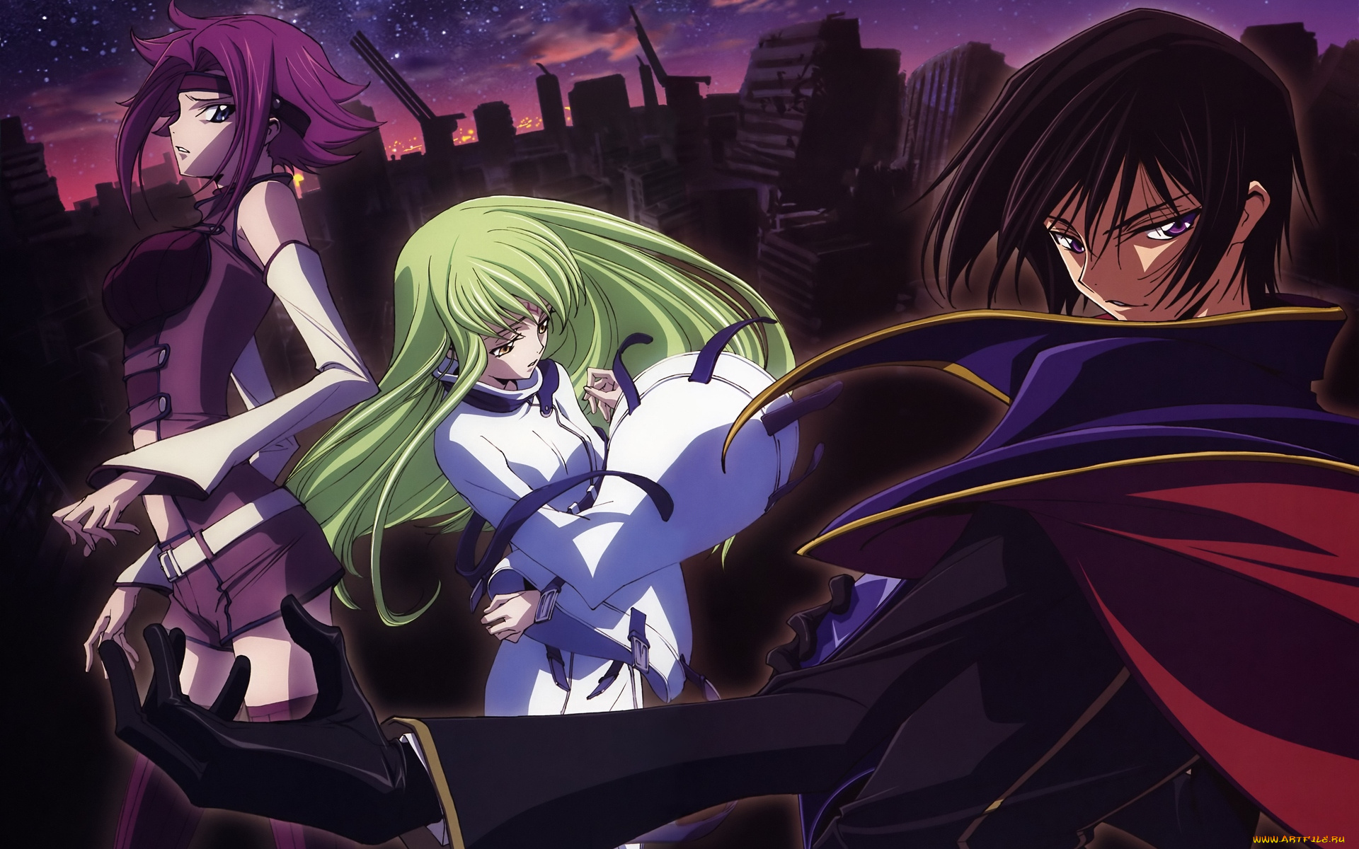 аниме, code, geass