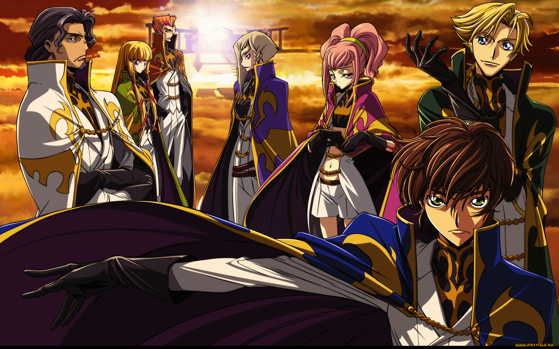 аниме, code, geass