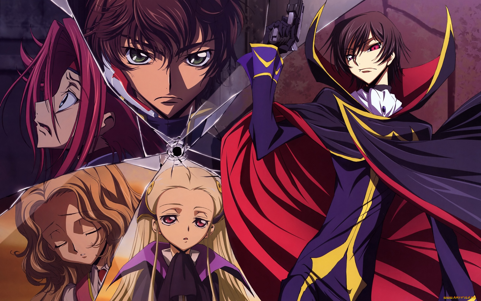 аниме, code, geass