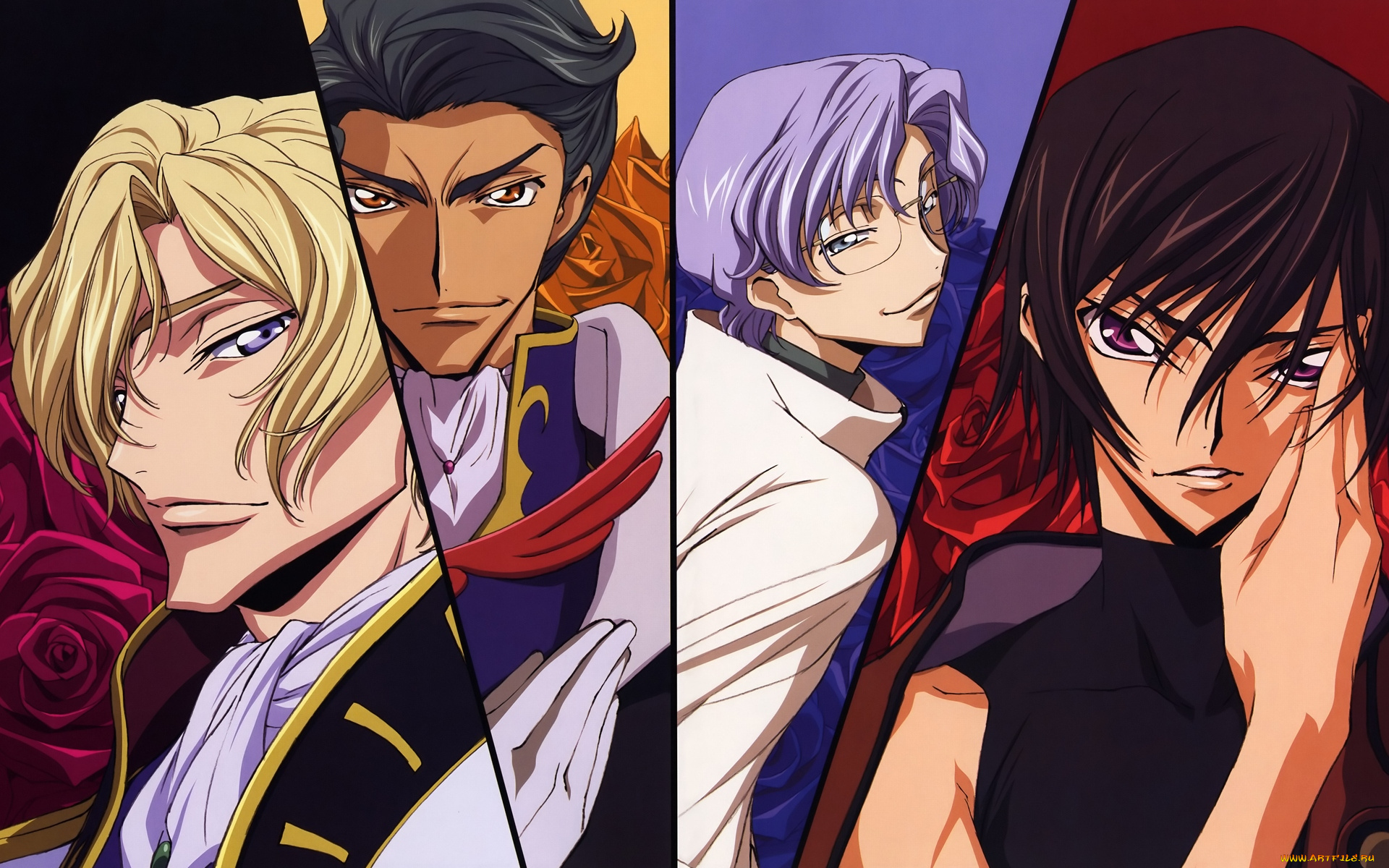 аниме, code, geass