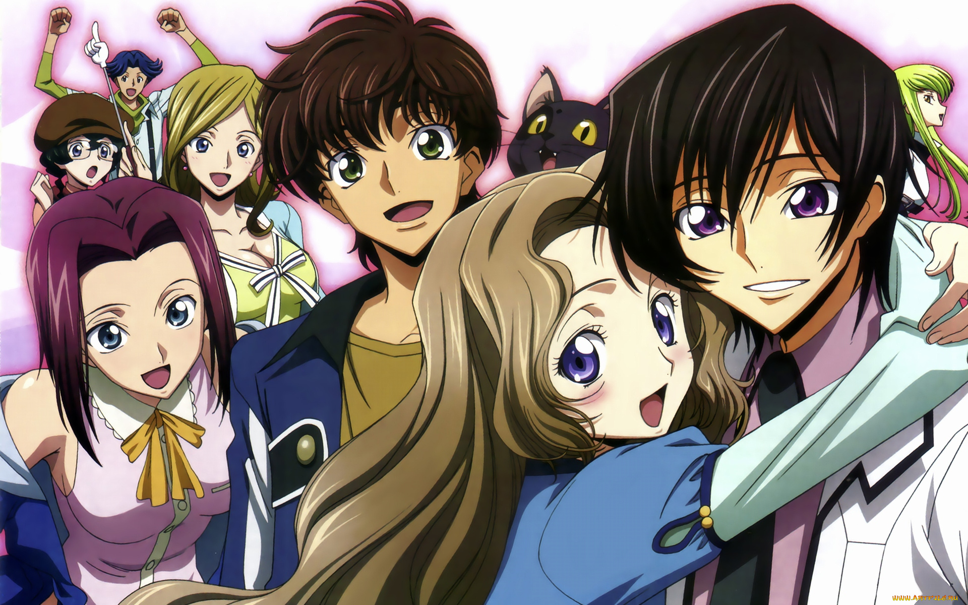 аниме, code, geass