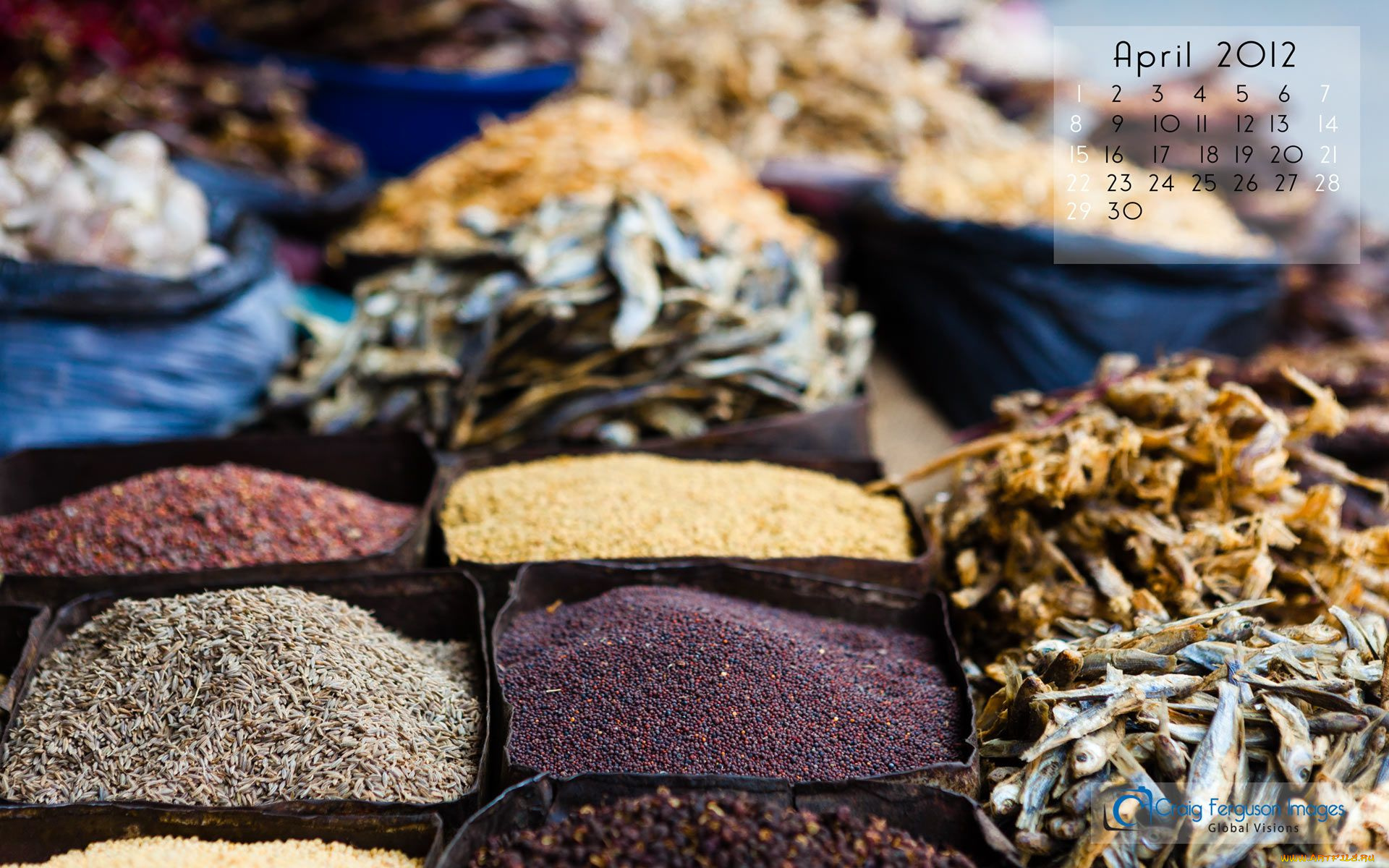 календари, еда, специи, мешки