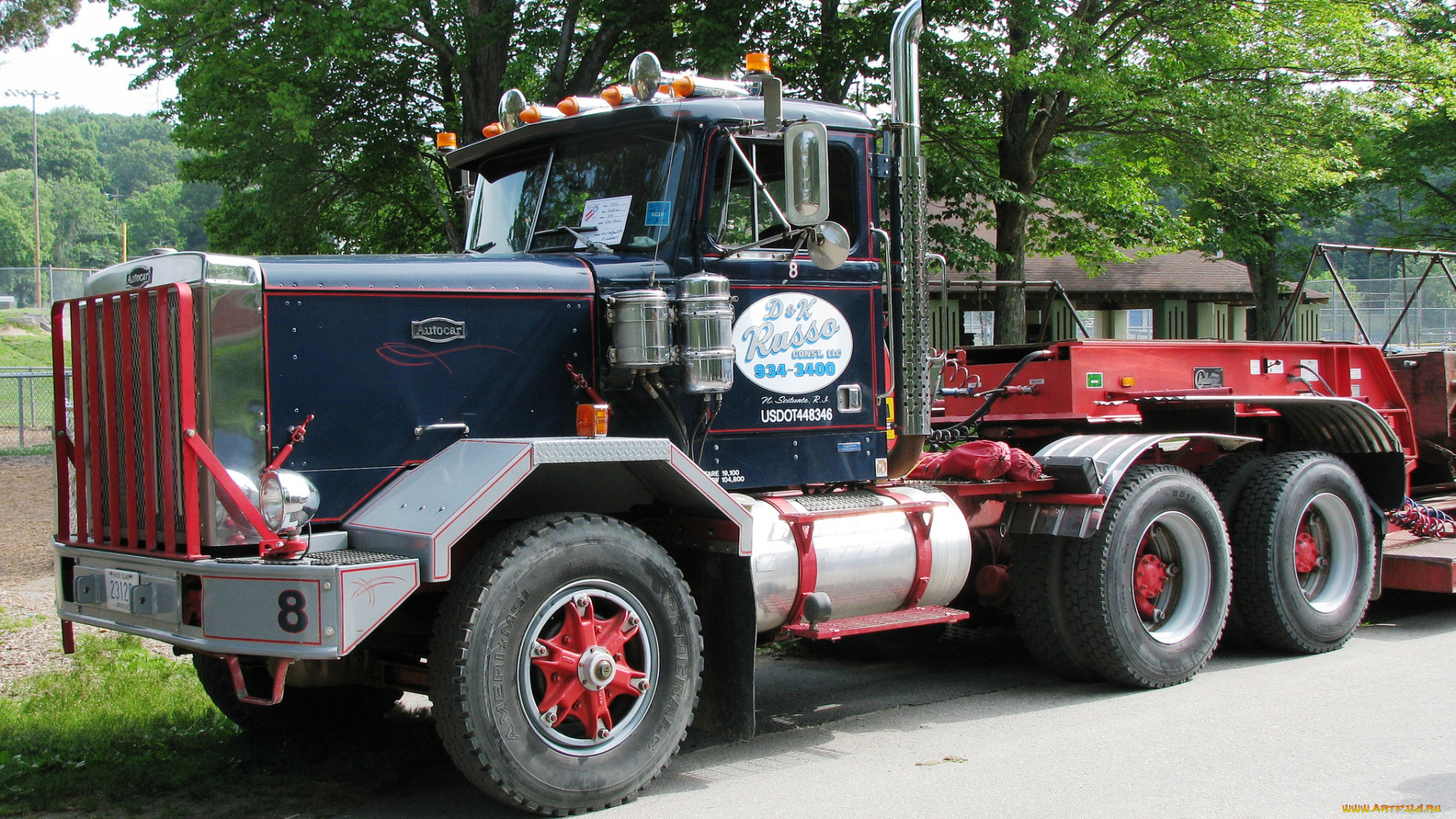 autocar, truck, автомобили, autocar, тягач, седельный, тяжёлый, грузовик