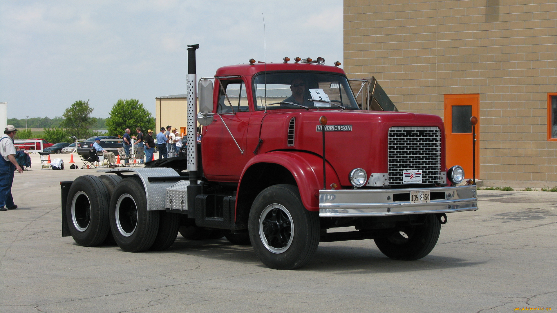 hendrickson, truck, автомобили, грузовики, грузовик, тяжёлый, тягач, седельный