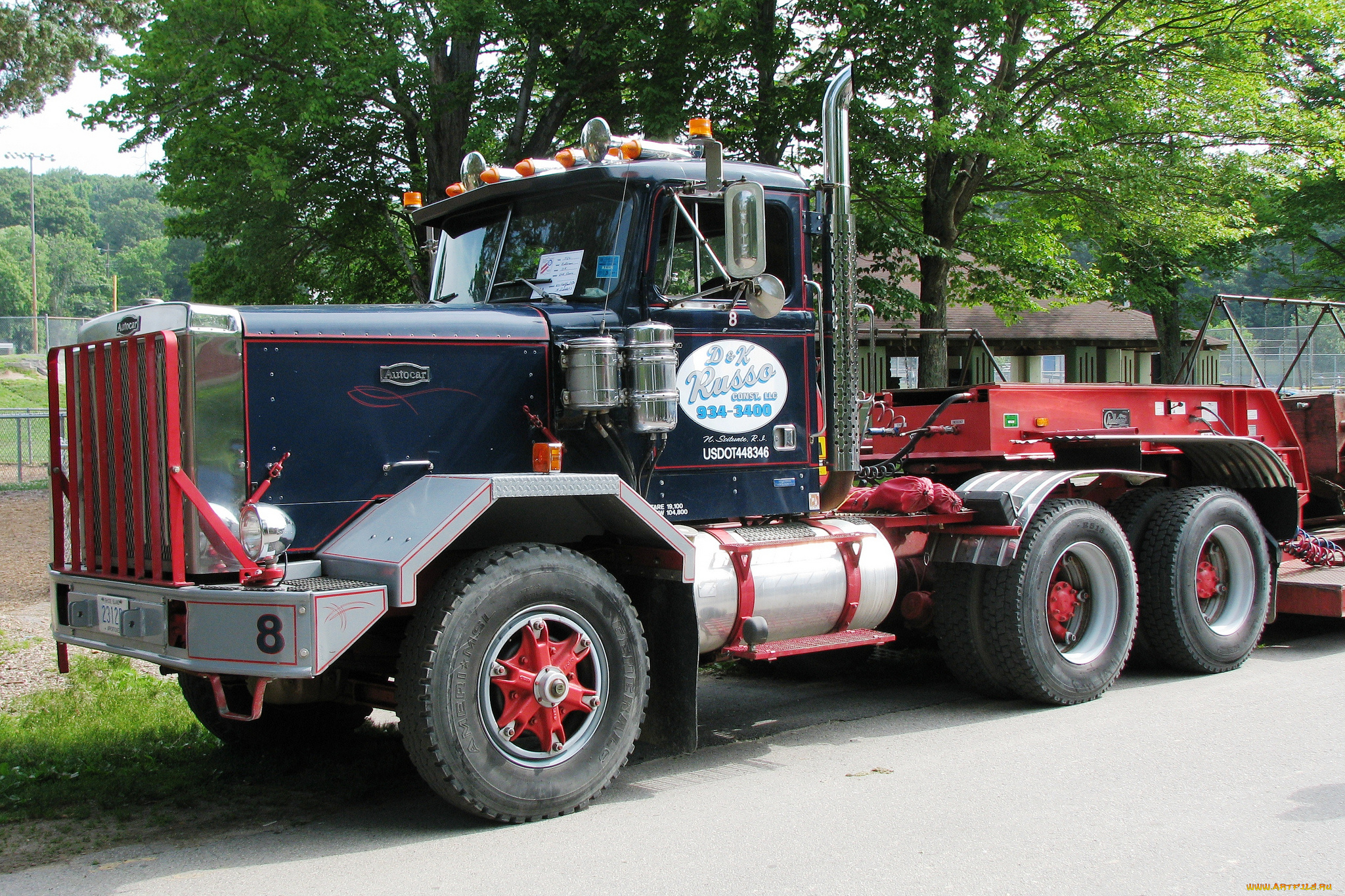 autocar, truck, автомобили, autocar, тягач, седельный, тяжёлый, грузовик