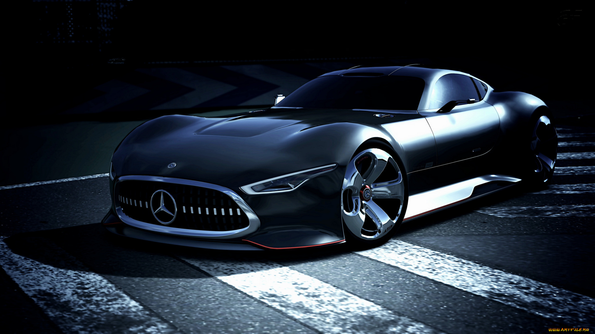 mercedes, benz, vgt, автомобили, 3д, суперкар