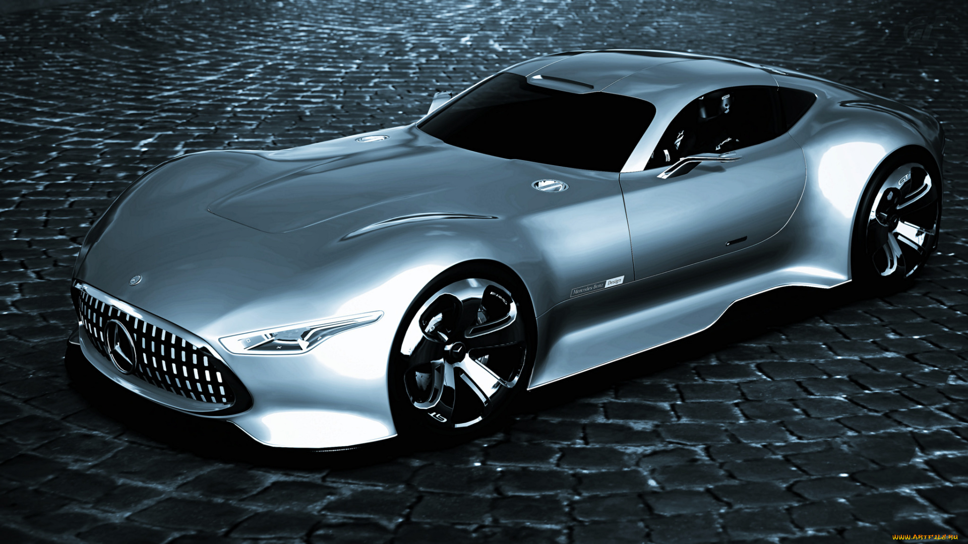 mercedes, benz, vgt, автомобили, 3д, суперкар