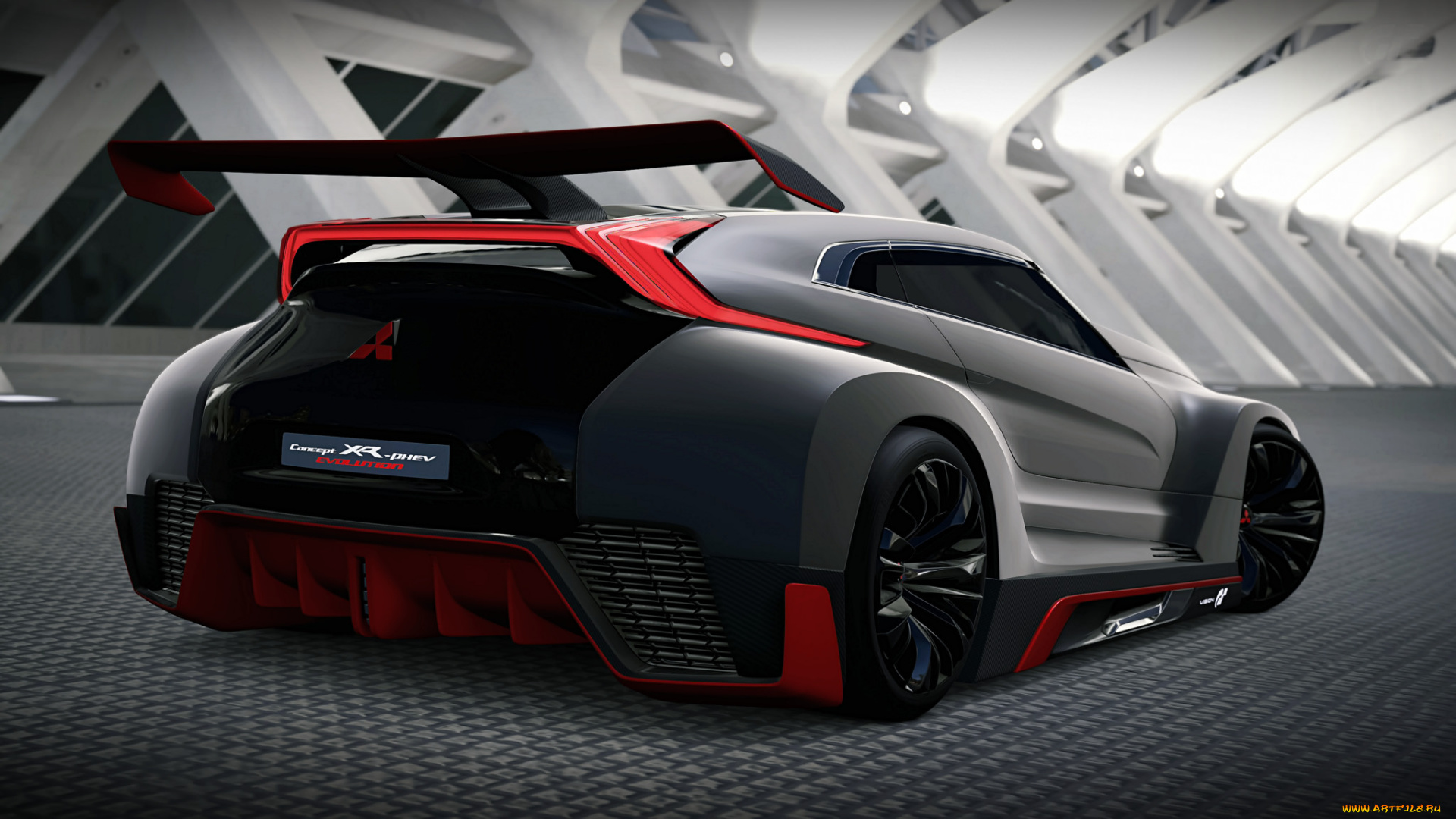 mitsubishi, vision, gt, автомобили, 3д, спорткар