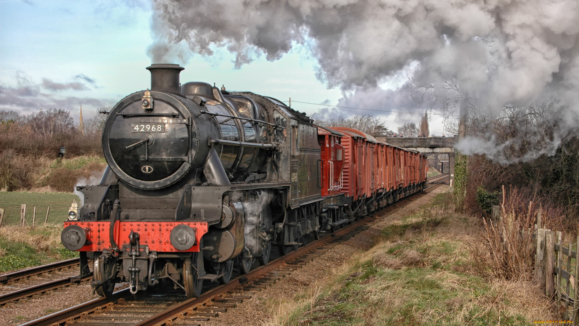 техника, паровозы, железная, дорога, паровоз