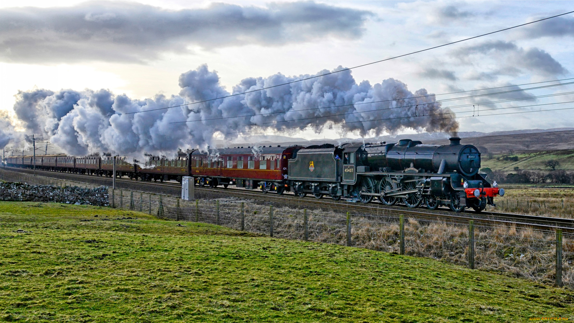 техника, паровозы, железная, дорога, паровоз