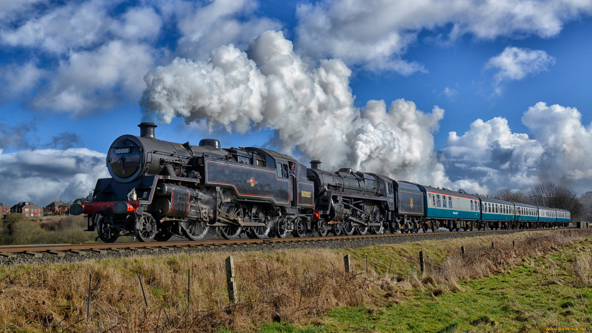 техника, паровозы, железная, дорога, паровоз