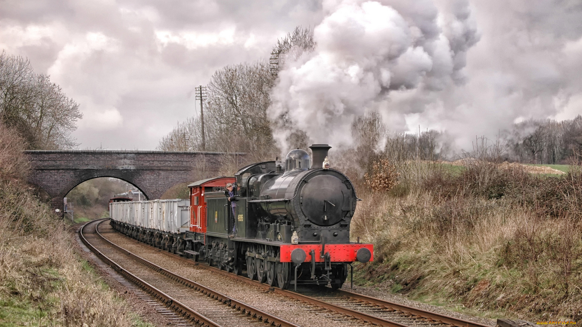 техника, паровозы, железная, дорога, паровоз