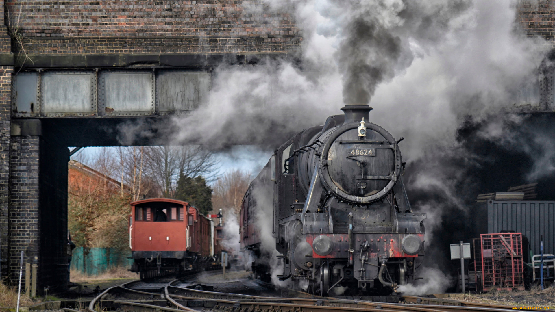 техника, паровозы, железная, дорога, паровоз