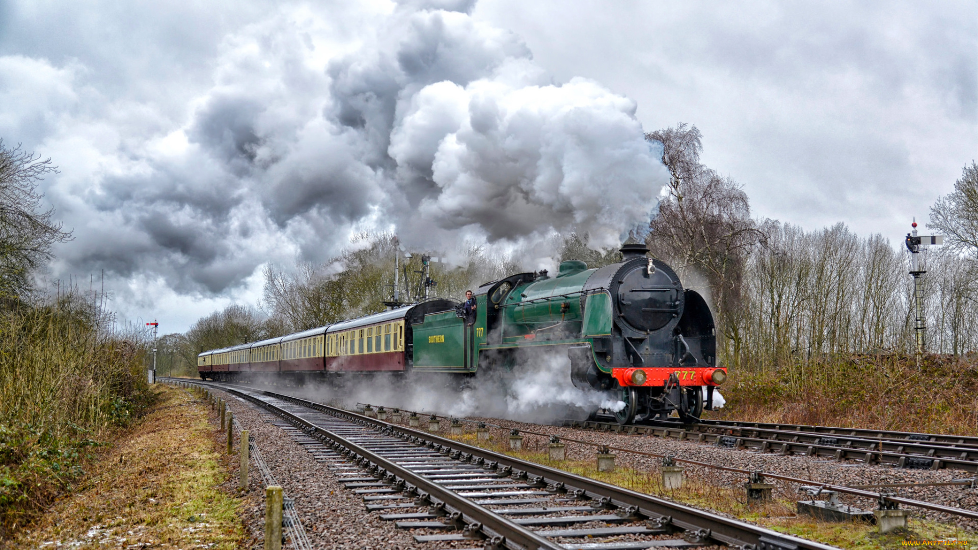 техника, паровозы, железная, дорога, паровоз