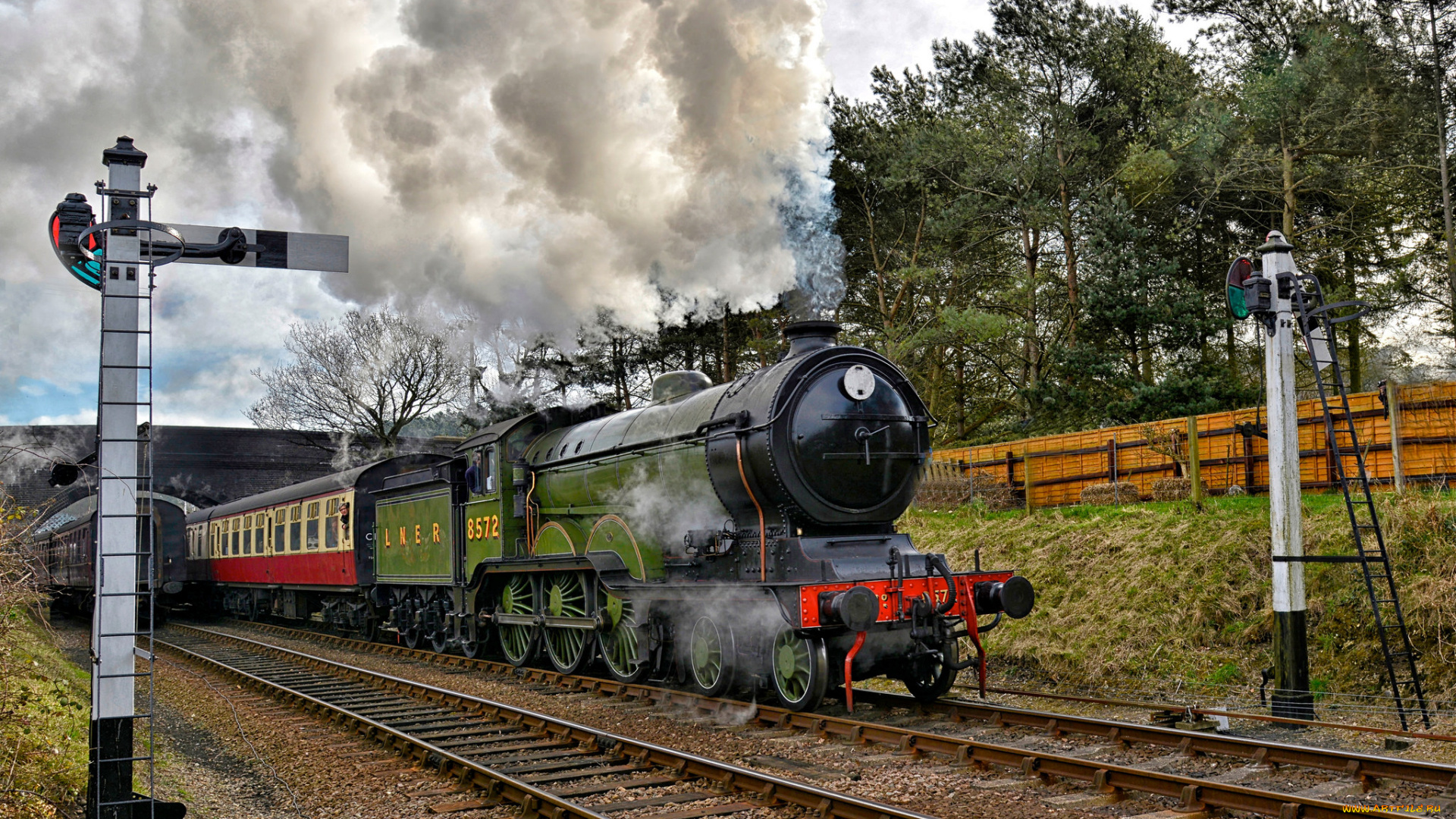 техника, паровозы, железная, дорога, паровоз