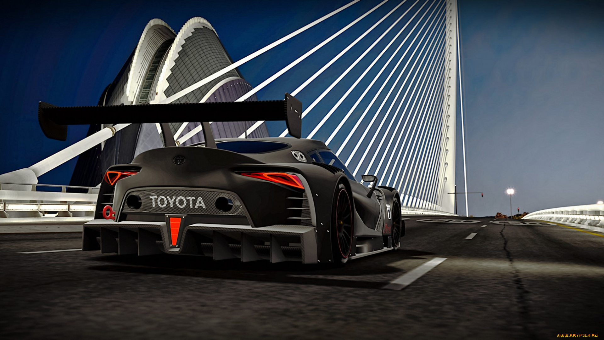 toyota, ft-1, r, автомобили, 3д, спорткар