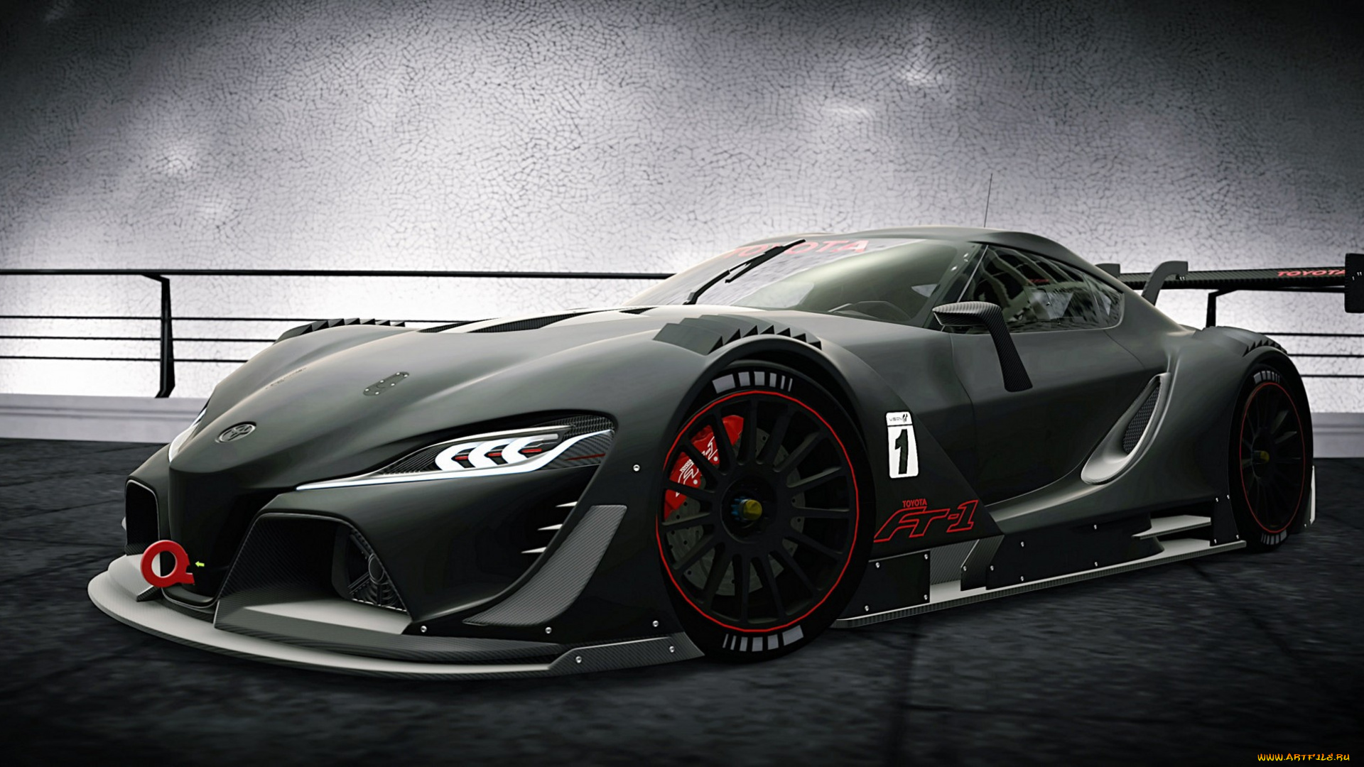 toyota, ft-1, r, автомобили, 3д, спорткар