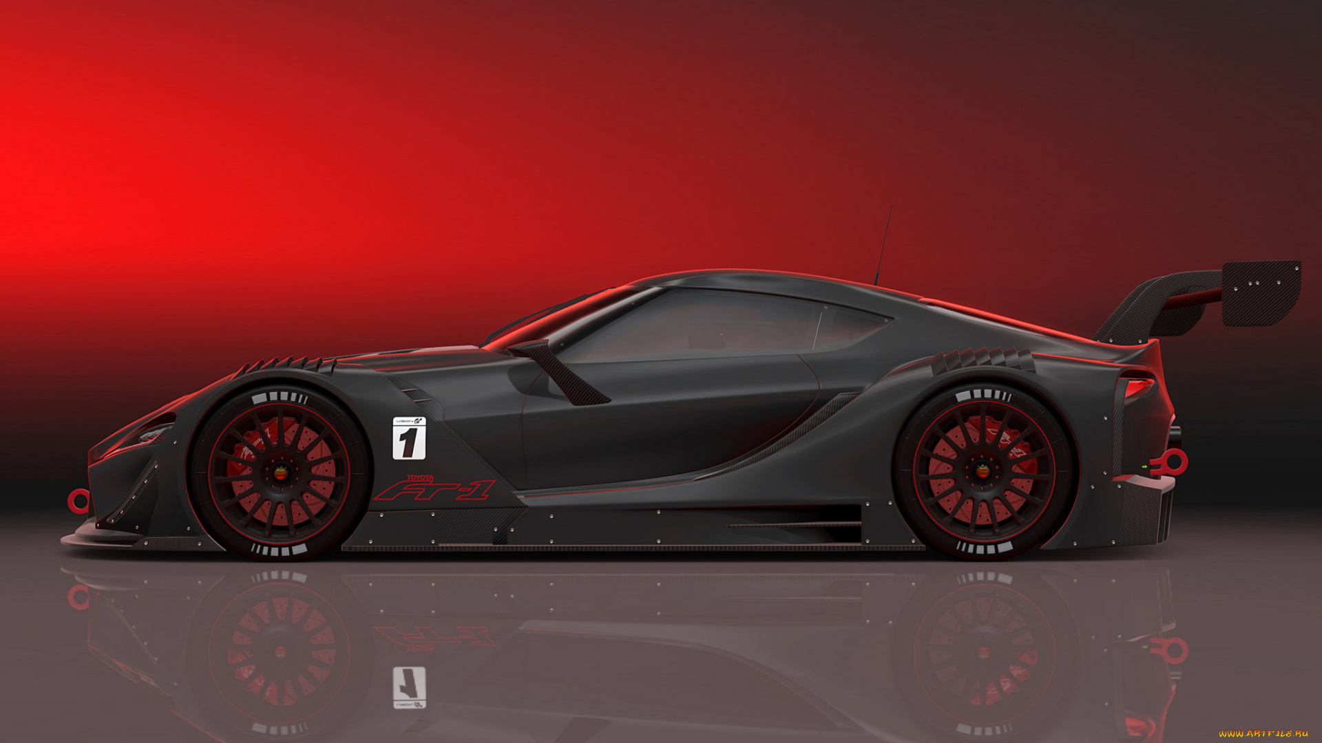 toyota, ft1-r, автомобили, 3д, спорткар