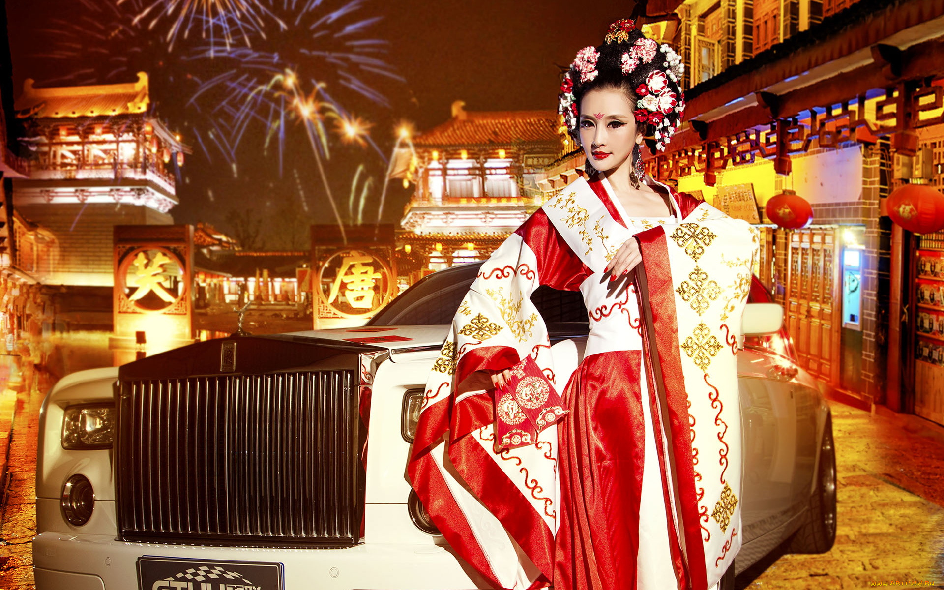 автомобили, -авто, с, девушками, девушка, взгляд, фон, автомобиль, азиатка